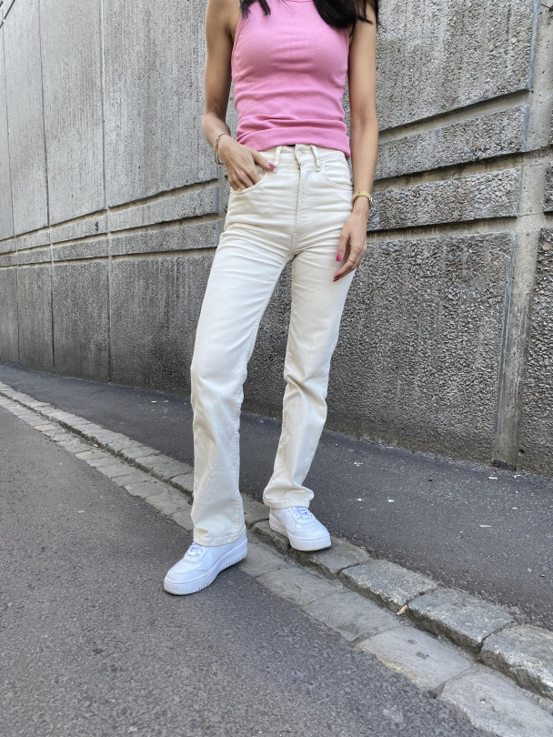 River Ecru Denim - Ecru Rinse - Image 2