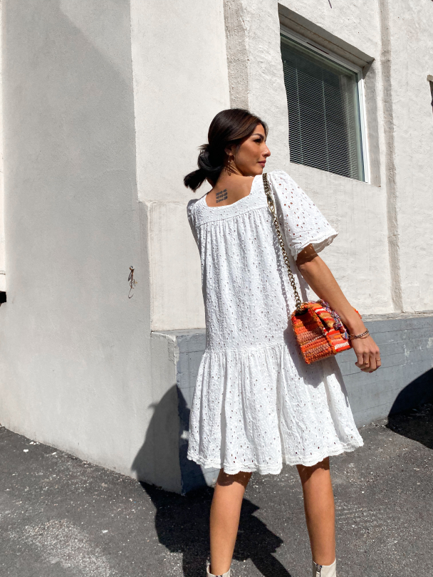 Blima 2/4 Dress - White  - Image 4