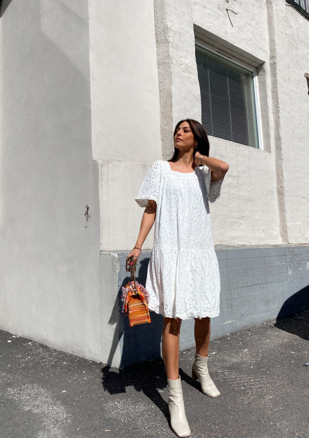 Blima 2/4 Dress - White  - Image 5