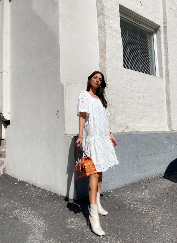 Blima 2/4 Dress - White  - Image 6