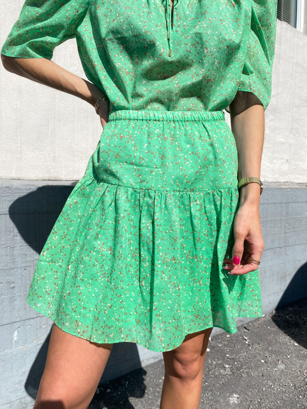 Jodis Mini Skirt - Absinthe Green  - Image 1