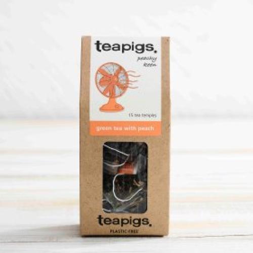 Teapigs Green Tea with Peach 