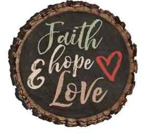 Magnet Faith Hope love