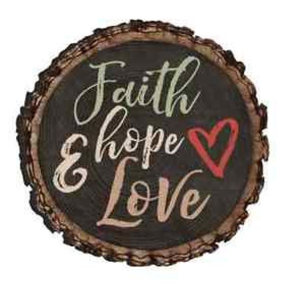 Magnet Faith Hope love