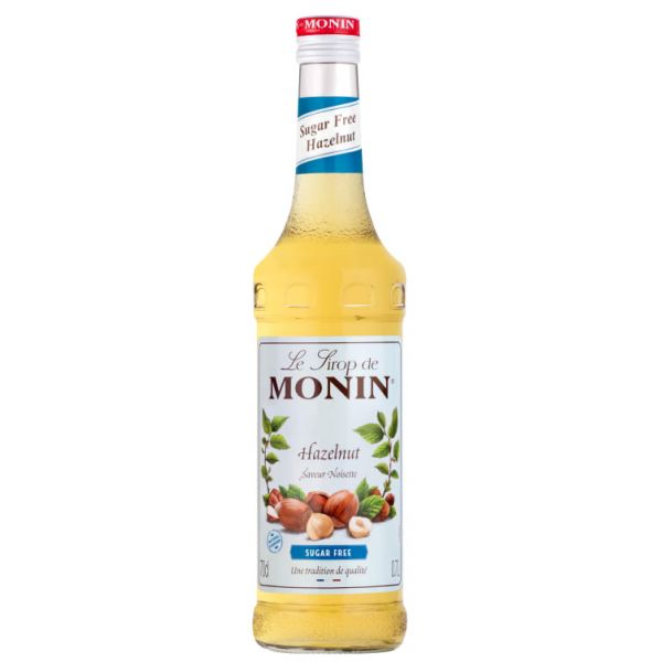 Monin hasselnøtt sukkerfri 07,l
