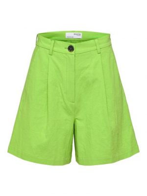 Malvina-Ida Wide Shorts Green