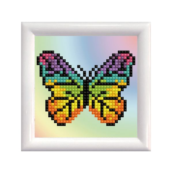 Diamond Dotz DD1 – Rainbow Butterfly m/Ramme