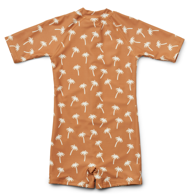 Max Swim Jumpsuit - Palms/Almond - Image 2