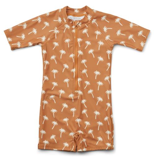 Liewood | Max Swim Jumpsuit - Palms/Almond