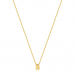 Gold Padlock Necklace