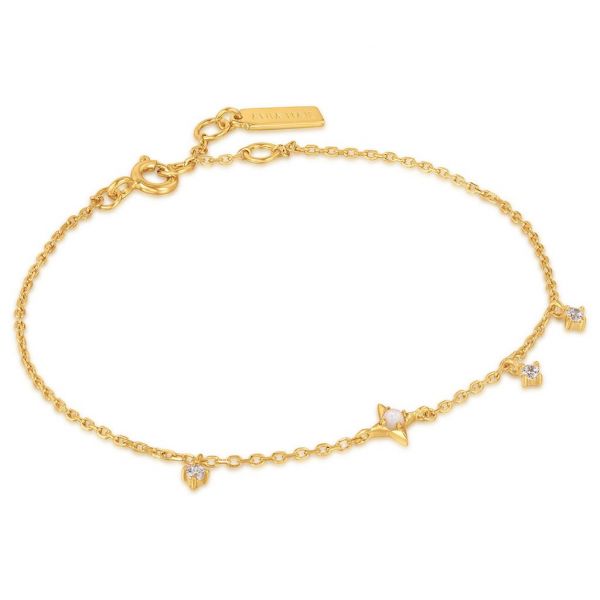 Gold Star Kyoto Opal Bracelet