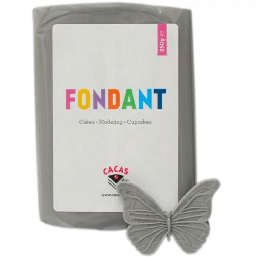 Fondant,  grå, 250 g