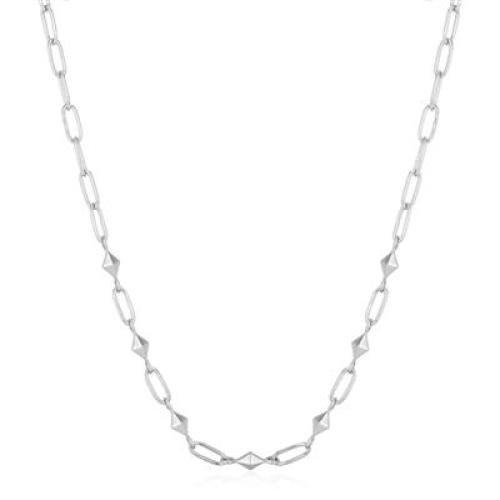 Spike Heavy Necklace - Silver 