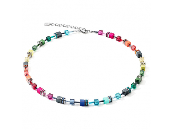 GEOCUBE Necklace Medium Multicolour Rainbow