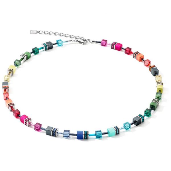 GEOCUBE Necklace Medium Multicolour Rainbow
