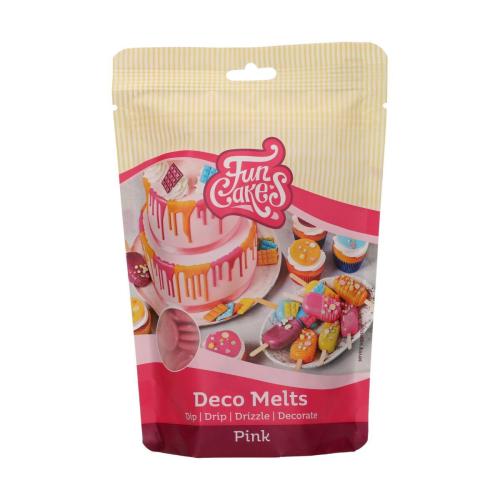 Candy Deco melts Rosa, 250g FC 