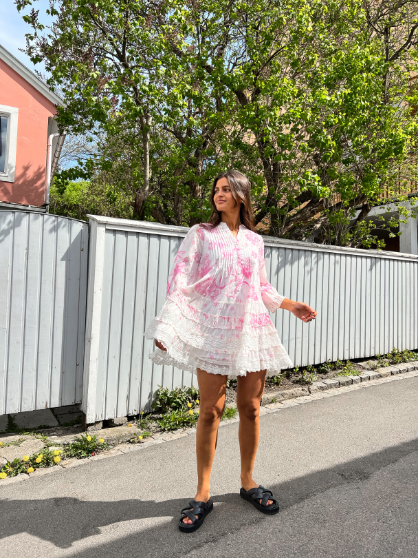 Seraphina Dress - Pink Garden  - Image 6