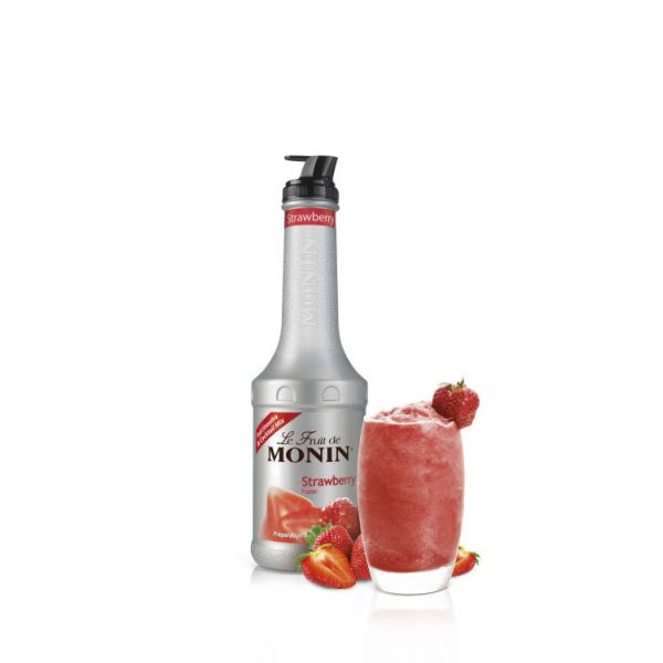 Monin  jordbærpuré, 0,5 liter