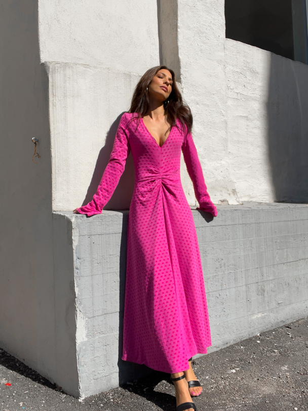 Kamla Dress - Rose Violet  - Image 2