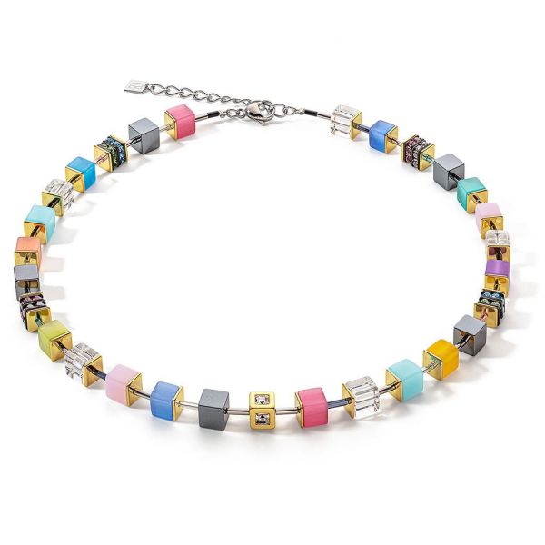 Cube Story Statement Necklace Multicolor Spring