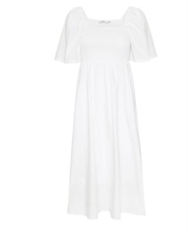 Josha Dress - Bright White  - Image 2