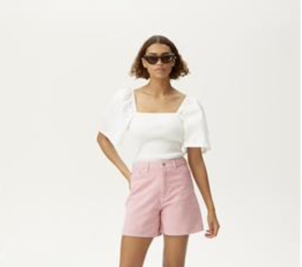 Josha Blouse - Bright White  - Image 2