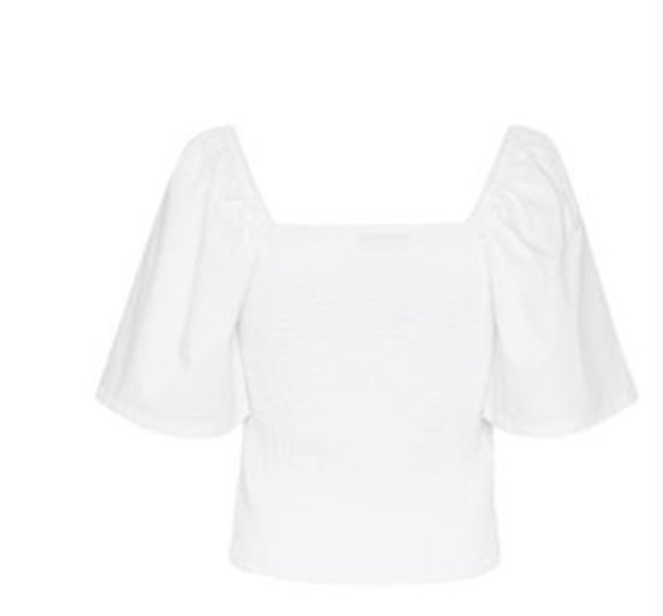 Josha Blouse - Bright White  - Image 3