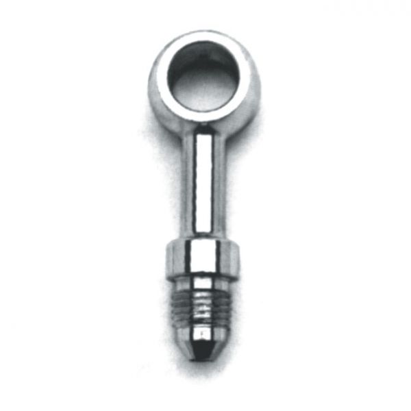 GOODRIDGE BANJO FITTING CHROME 3/8" STRAIGHT 10MM