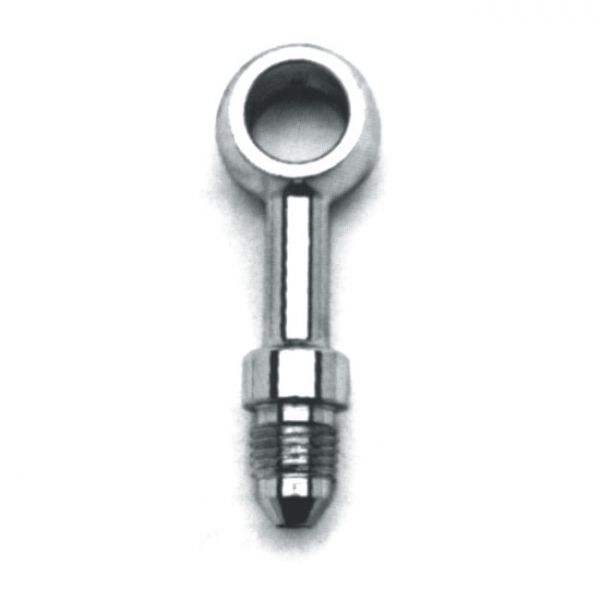 GOODRIDGE BANJO FITTING CHROME 3/8" STRAIGHT 10MM