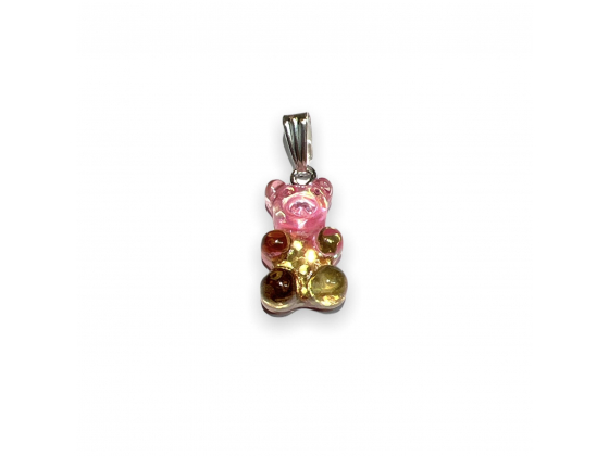 Multicolor Glitter Gummy Bears - Rosa & Gull