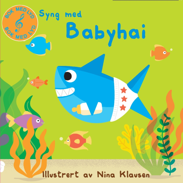 Bok med lyd | Syng med Babyhai