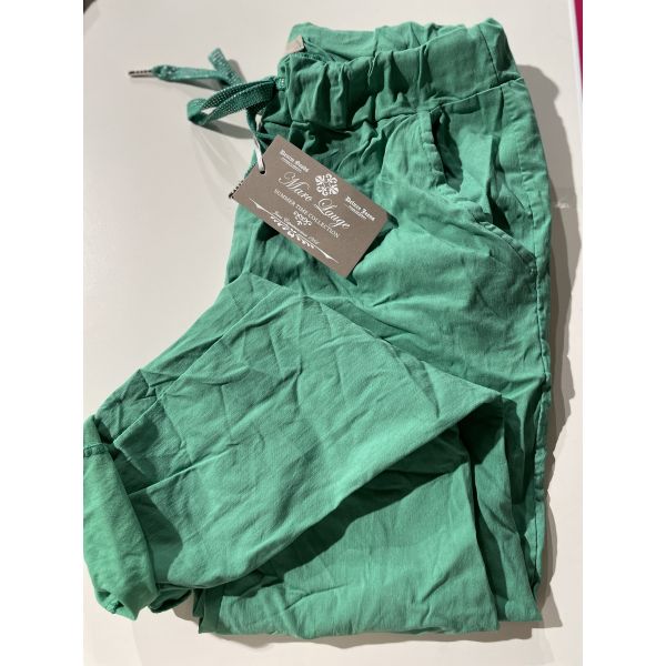 ML Magic Green Solid pant ML2451-12