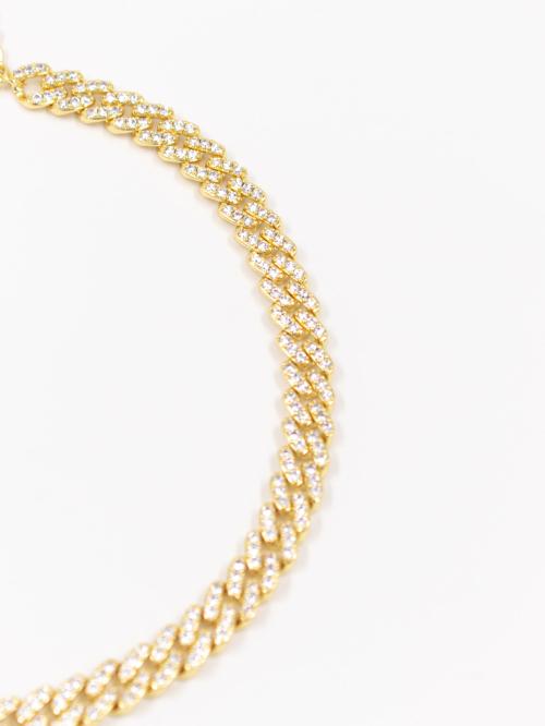 Posh Diamond Chain Gold