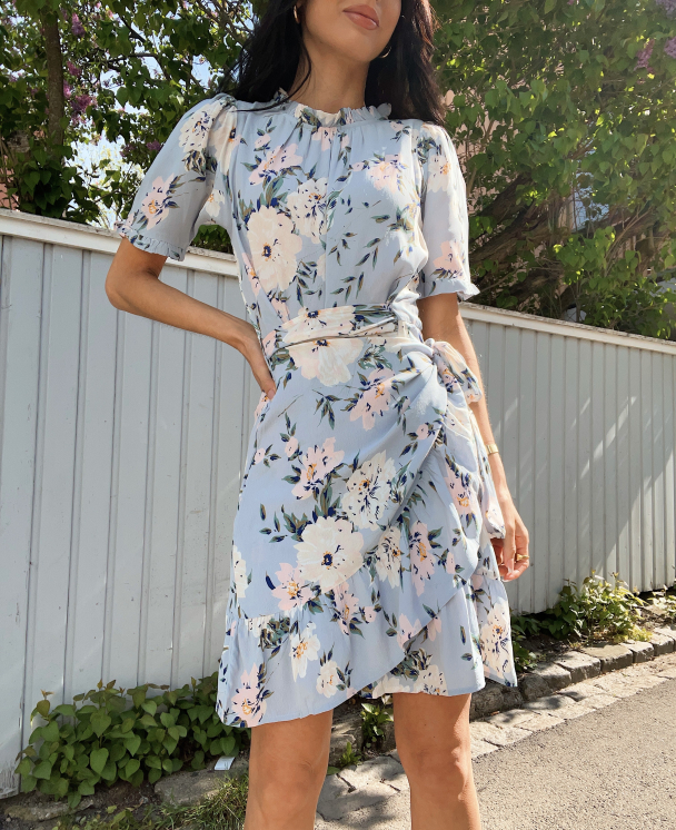 Poppy Dress - french blue - Image 1