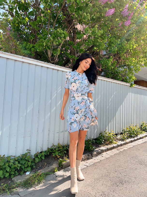 Poppy Dress - french blue - Image 2