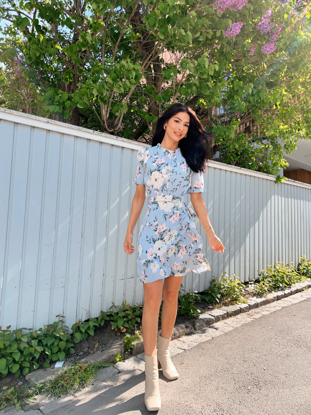 Poppy Dress - french blue - Image 5