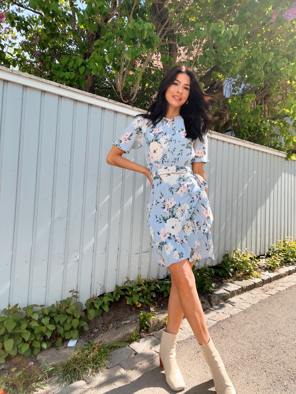 Poppy Dress - french blue - Image 6