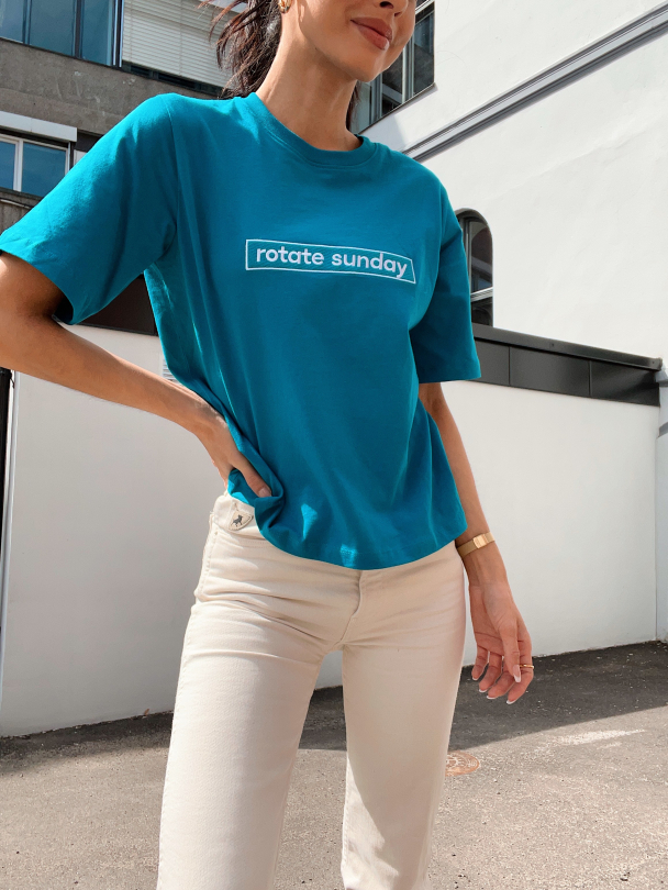 Aster T-Shirt - Tumultuous Sea - Image 2