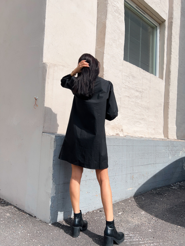Tiffany Dress - Black  - Image 3