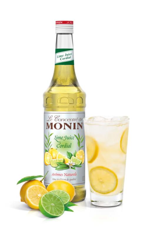 Monin LIME CORDIAL, 100 cl