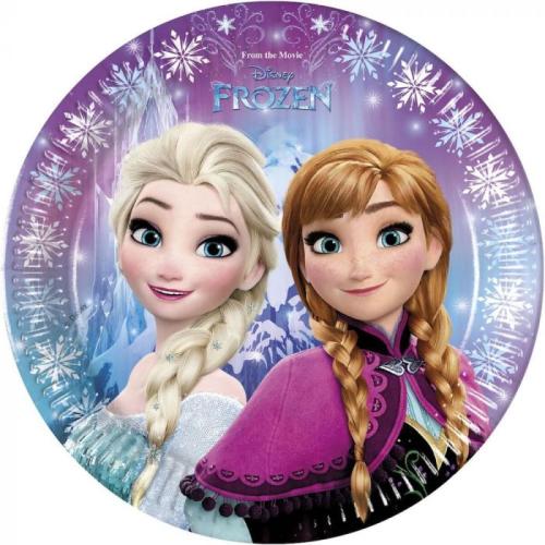 Papptallerken, FROZEN, 23 cm