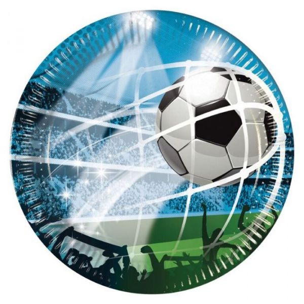 Papptallerken, FOTBALL ARENA, 23 cm