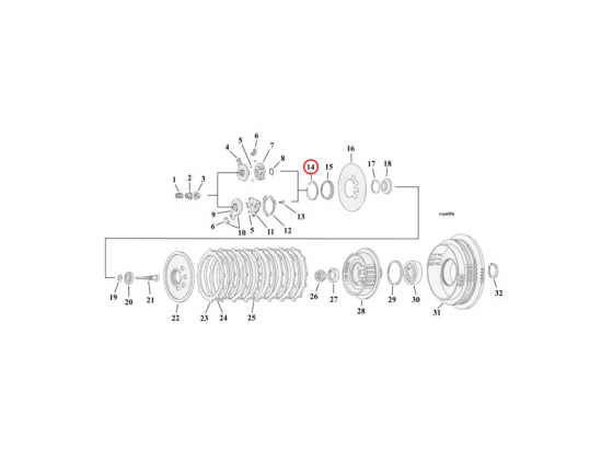 RETAINING RING, CLUTCH