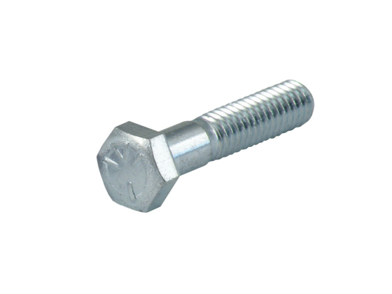 3/8-16 X 1 1/4 INCH HEX BOLT ZINC