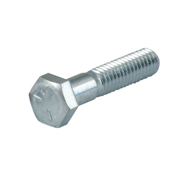 3/8-16 X 1 1/4 INCH HEX BOLT ZINC