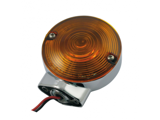 TURN SIGNAL ASSY, FRONT. AMBER LENS