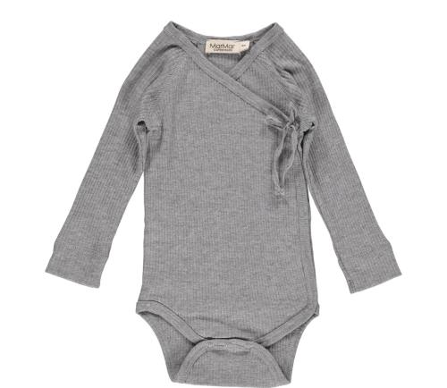 MARMAR - BODY MODAL MINI LS GREY MELANGE