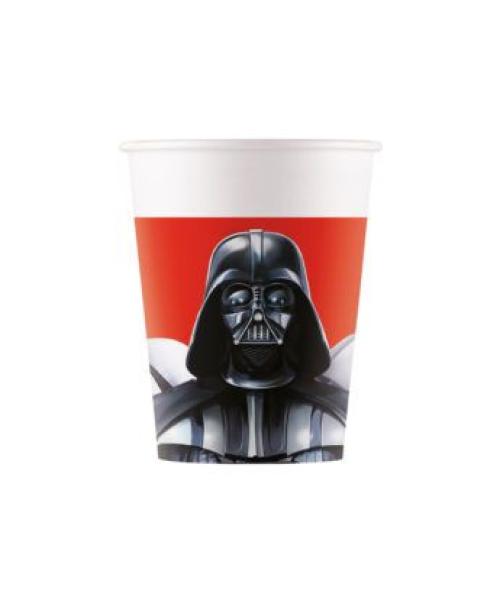 Pappbeger, STAR WARS, 8 stk, 200 ml