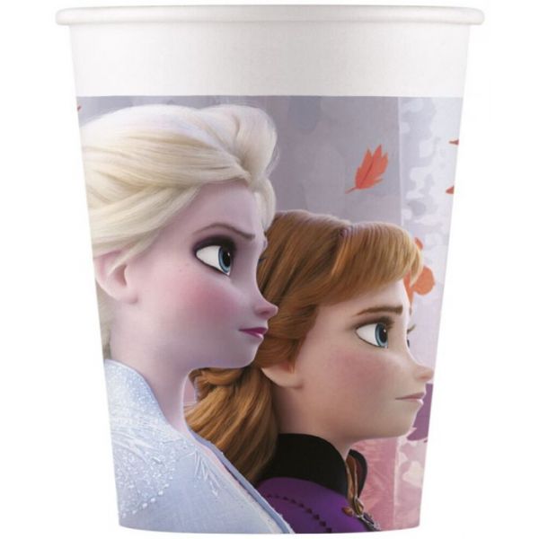 Pappbeger, FROZEN 2, 8 stk, 200 ml