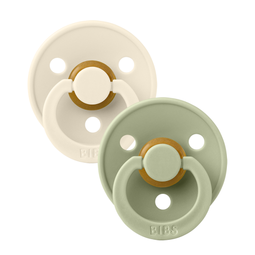 BIBS | Colour 2-pk - Ivory/Sage